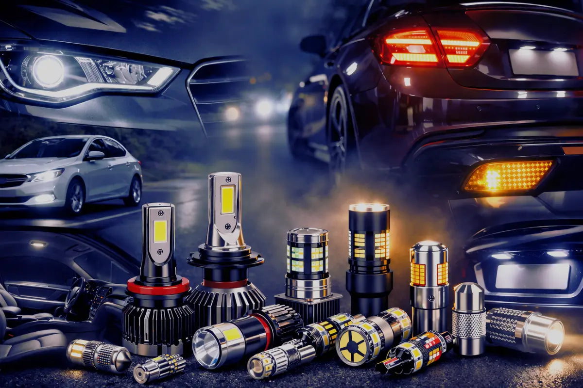 Какви видове LED крушки съществуват за автомобилите и за какво се използват?