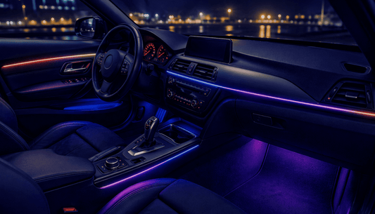 Интериорно LED осветление за автомобил - видове, цветове и предимства - Garage46