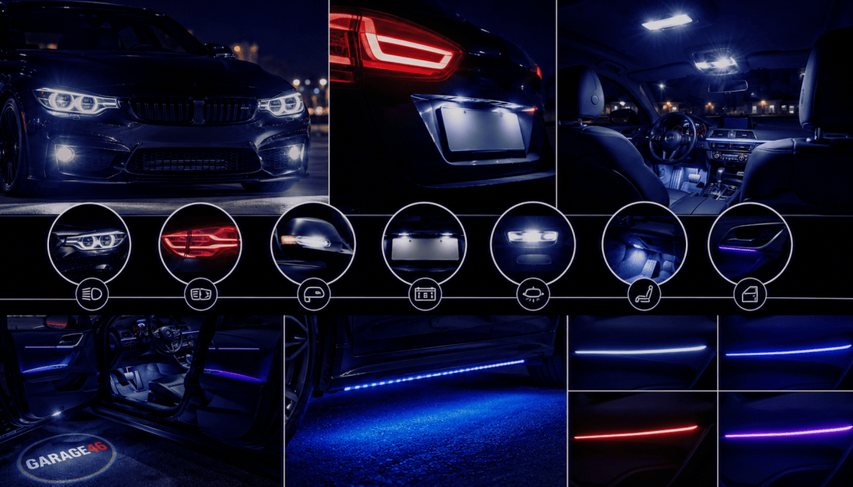Как да комбинираме интериорно, габаритно и декоративно LED осветление - Garage46