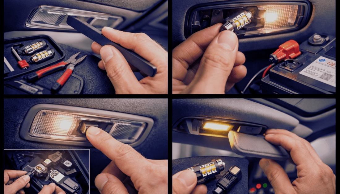 Стъпка по стъпка: монтаж на интериорни LED крушки без сервиз - Garage46