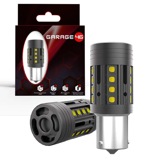 LED за светлина на задната скорост - BA15S P21W 6SMD