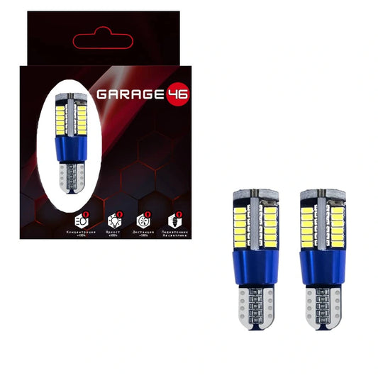 LED за габаритни светлини - Т10 W5W 24RB