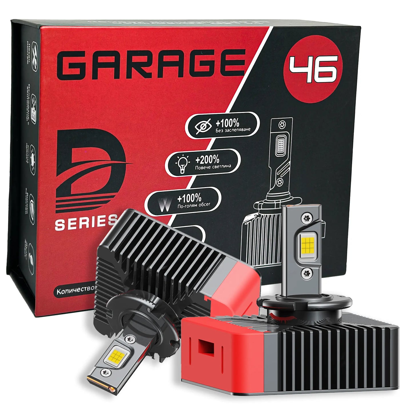 LED заместител за ксенон - D5S - Garage46