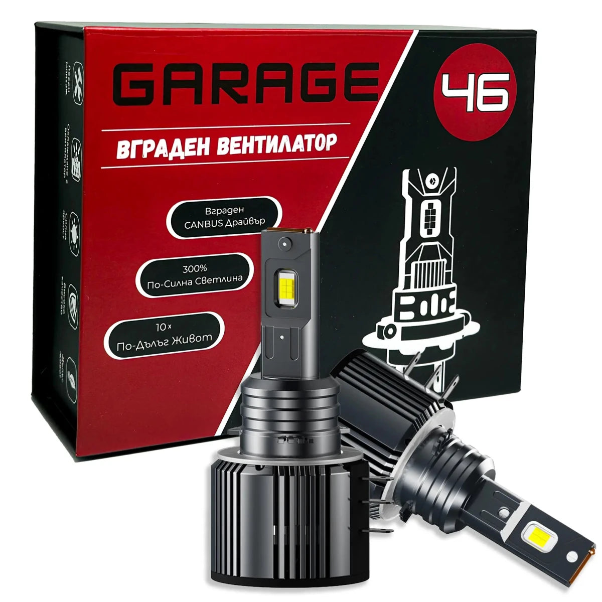 LED крушки - H15 - Garage46