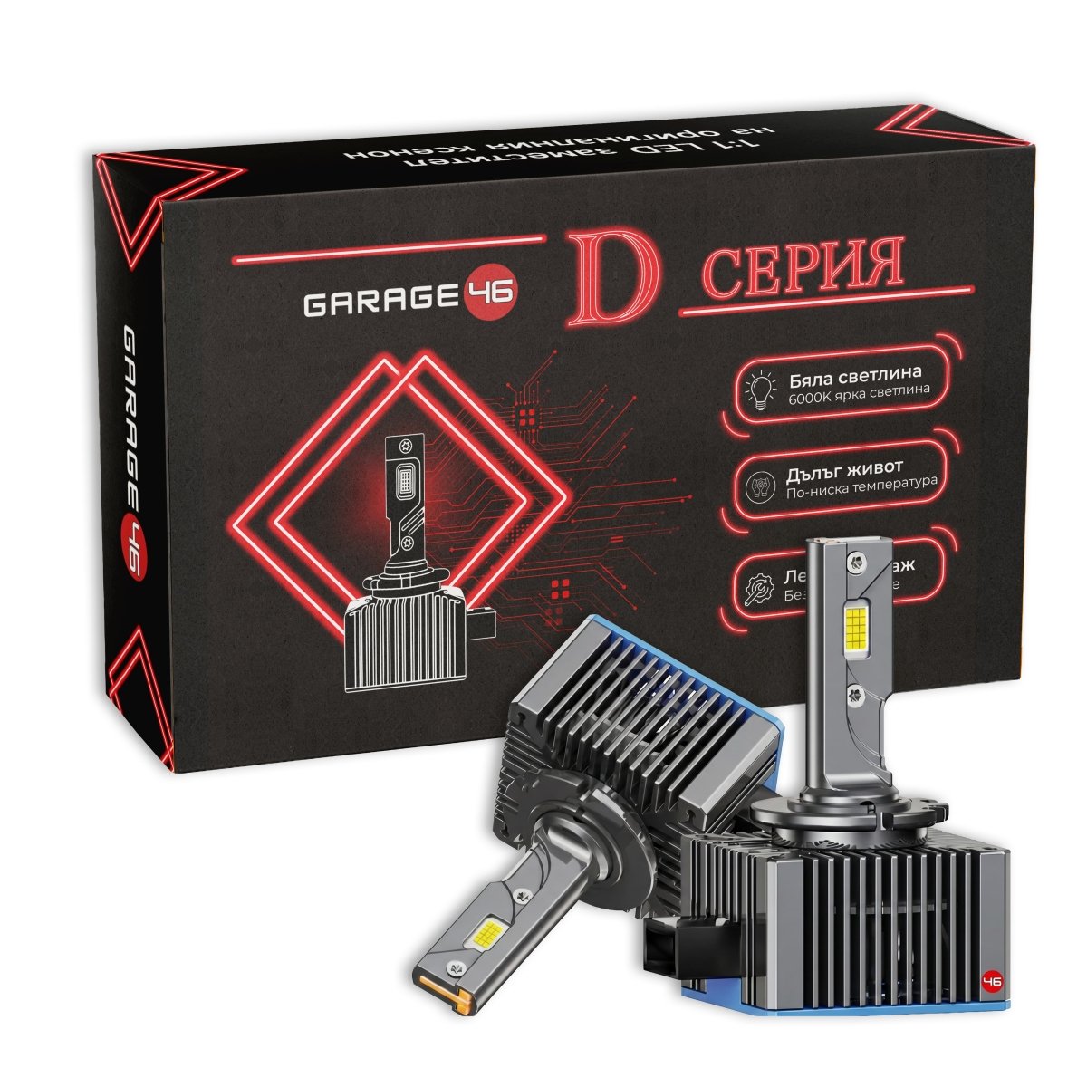 LED крушки D1S - заместител на ксенон