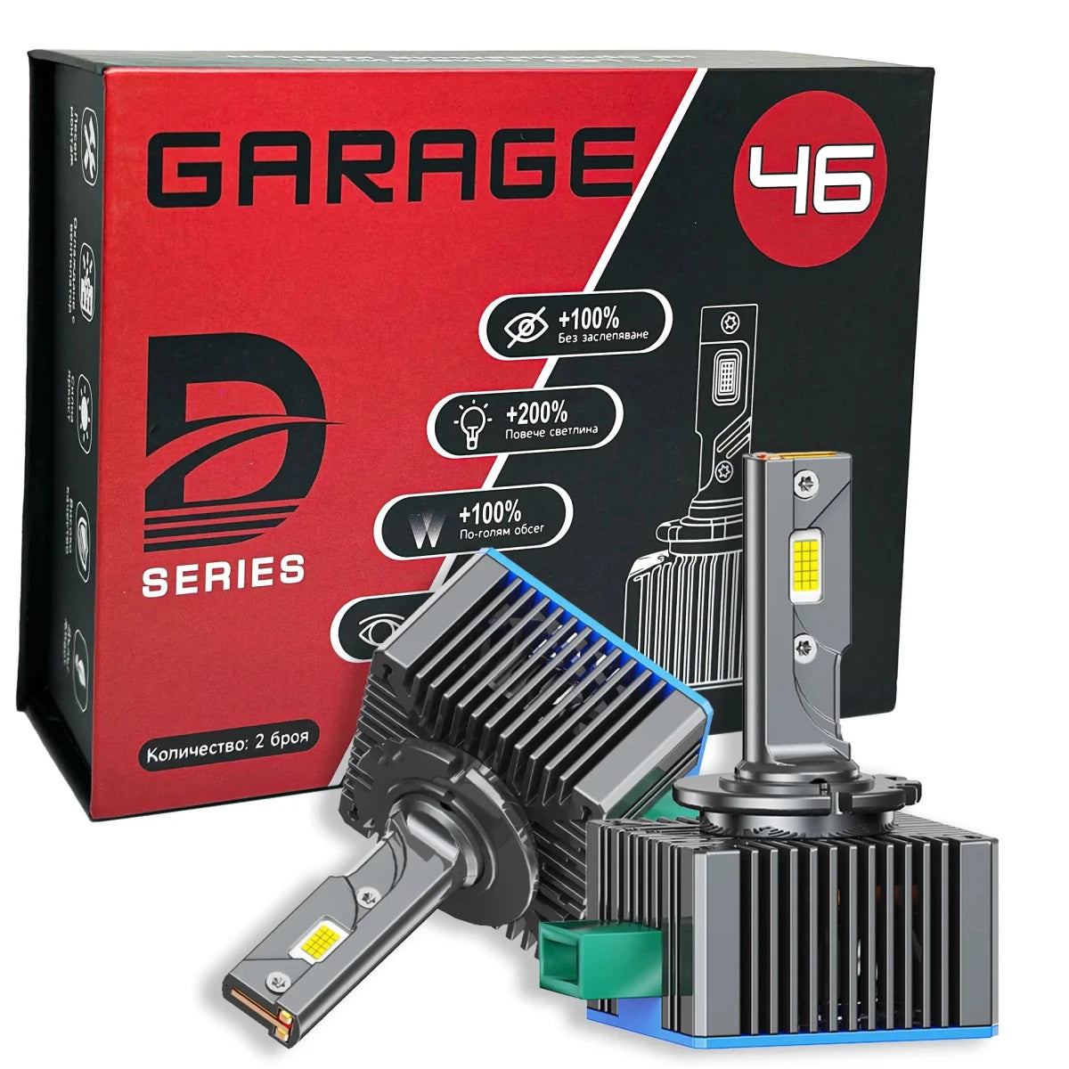 LED заместител за ксенон - D8S - Garage46