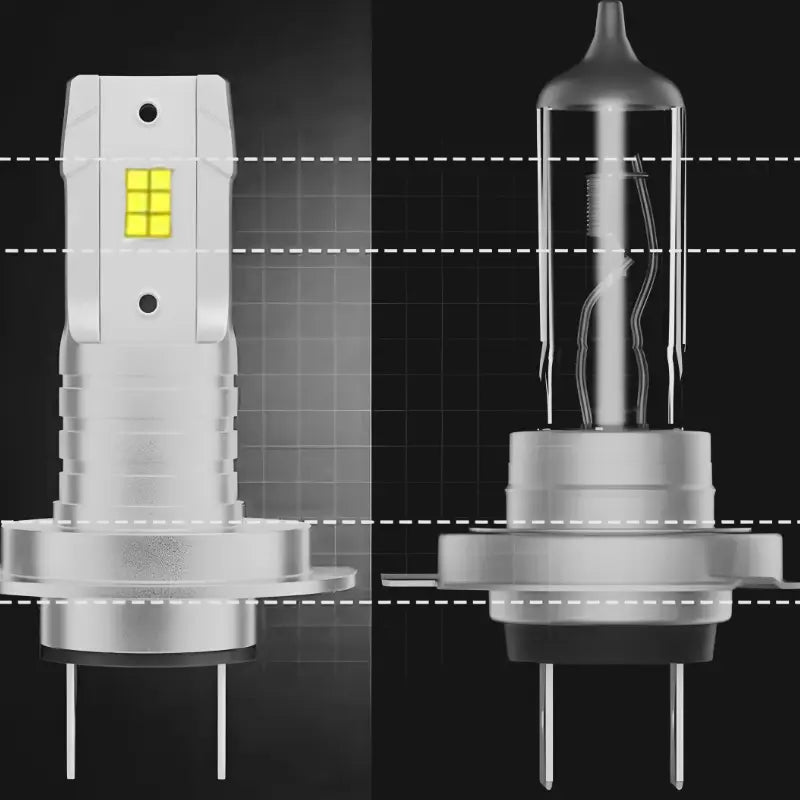 Q1 LED автомобилна крушка с компактен размер като халогенна крушка